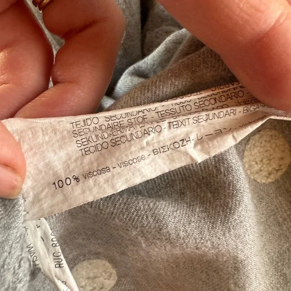 Zara Women’s XS polkadot Blouse Sensory Teacher Unique Holiday - Picture 6 of 7